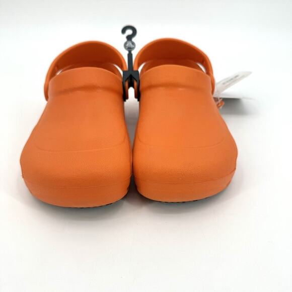 Crocs Bistro Mario Batali Special Edition Orange Men's Size 6 / Women’s Size 8 - Picture 5 of 7